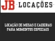 Logo de JB Locações Aluguel de Mesas e Cadeiras